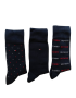 Tommy Hilfiger Ανδρικές Κάλτσες Σετ 3 τεμ. 701220147 σε Συσκευασία Δώρου ΜΠΛΕ